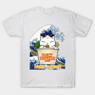 Chubby Cat Cup Noodle T-Shirt